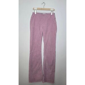 We The Free The Jenny Slim Flare Corduroy Pants Side Zip Women’s Size 27